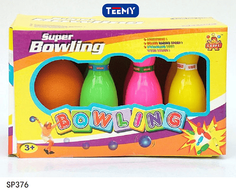 JUEGO MINI BOWLING, PRECIO PUBLICADO ES AL POR MAYOR Y DEBEN SER 3 UNIDADES DEL MISMO 