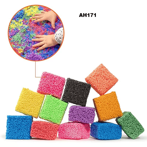 SLIME FOAMI , 3 DEL MISMO POR MAYOR  (AH171)