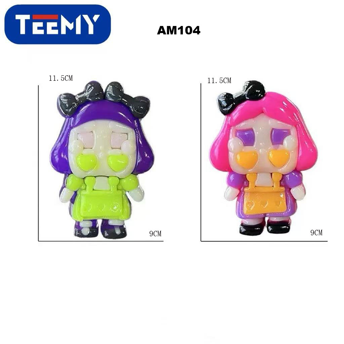 SQUISHY PAQUETE 12 PIEZAS (AM104) 1