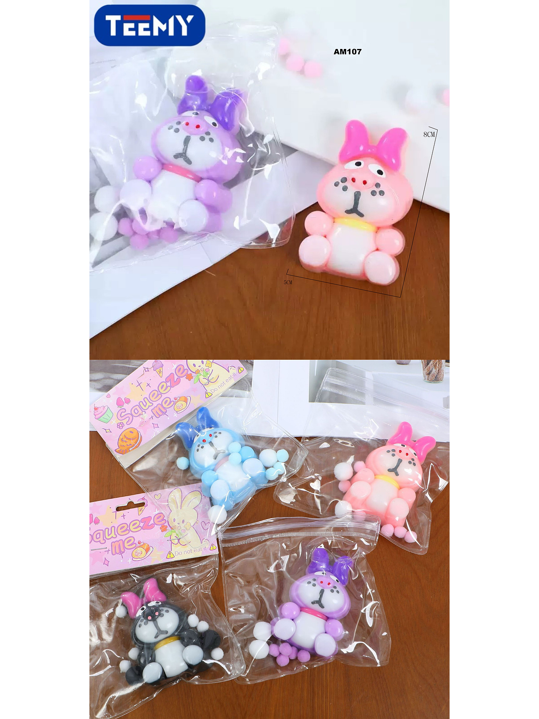 SQUISHY PAQUETE 24 PIEZAS 1