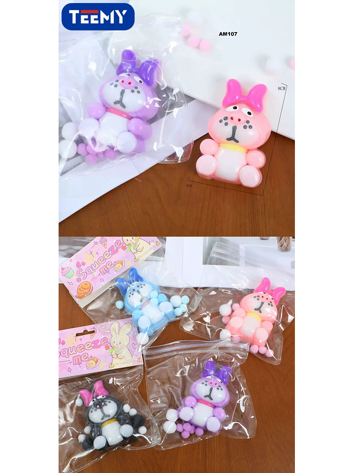 SQUISHY PAQUETE 24 PIEZAS 1