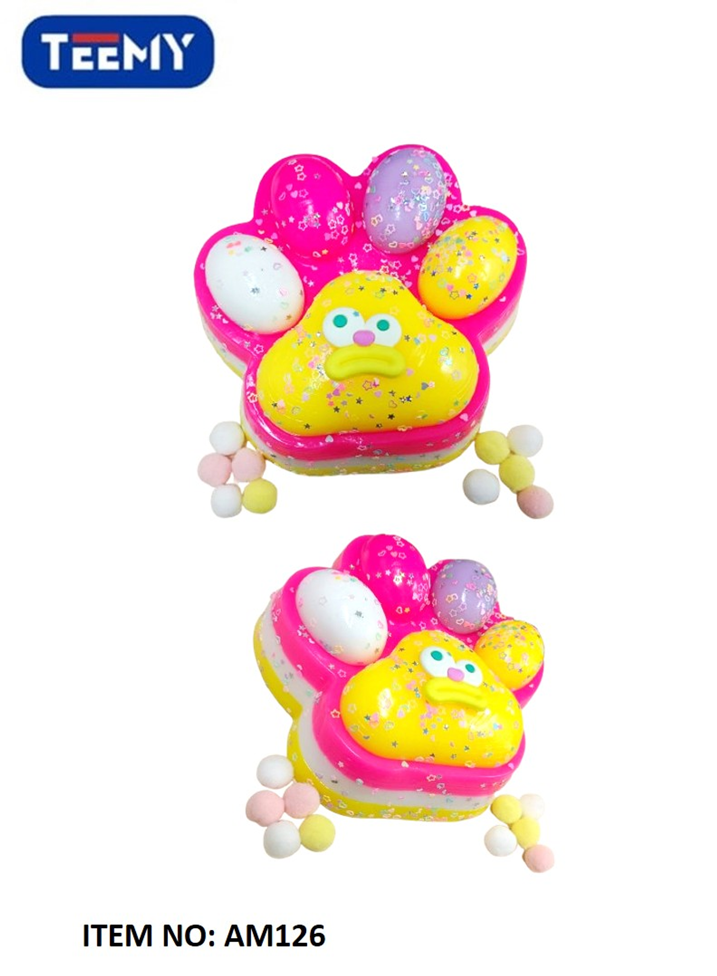 SQUISHY GRANDE 10 CM ANCHO X 14 CM ALTO, PRECIO PUBLICADO ES AL POR MAYOR Y DEBEN SER 3 UNIDADES DEL MISMO  (AM126) 1