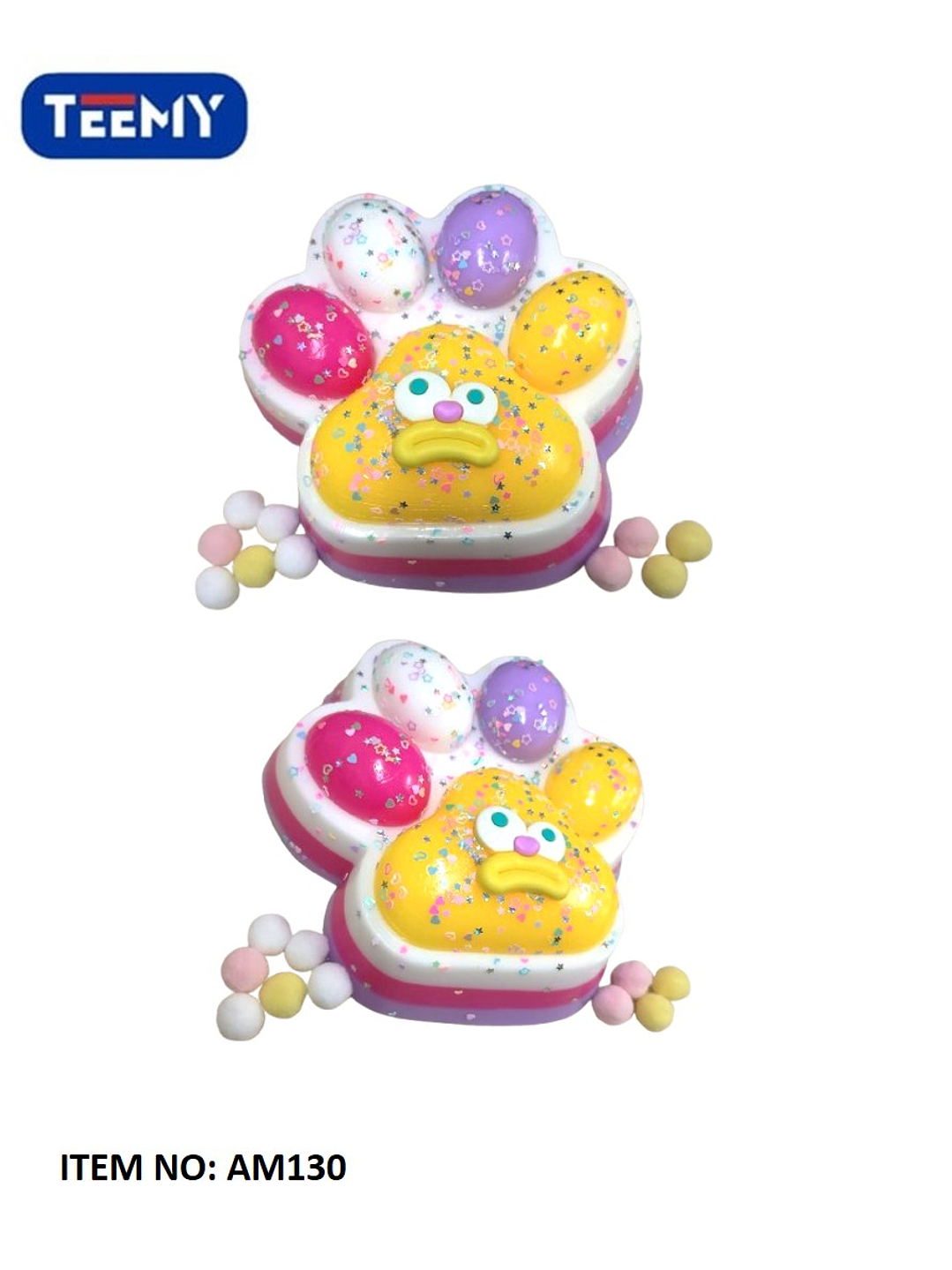 SQUISHY GRANDE 10 CM ANCHO X 14 CM ALTO, PRECIO PUBLICADO ES AL POR MAYOR Y DEBEN SER 3 UNIDADES DEL MISMO  1