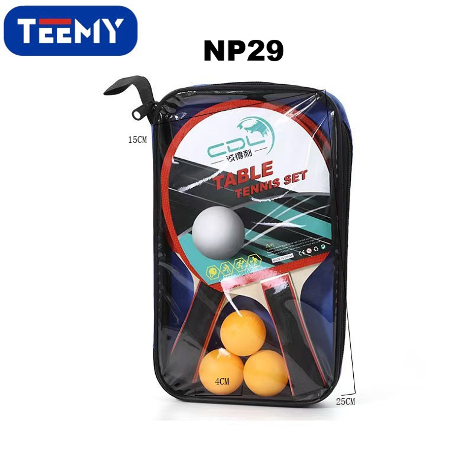 RAQUETA PING PONG CON PELOTAS , PRECIO PUBLICADO ES AL POR MAYOR Y DEBEN SER 3 UNIDADES DEL MISMO  (NP29) 1