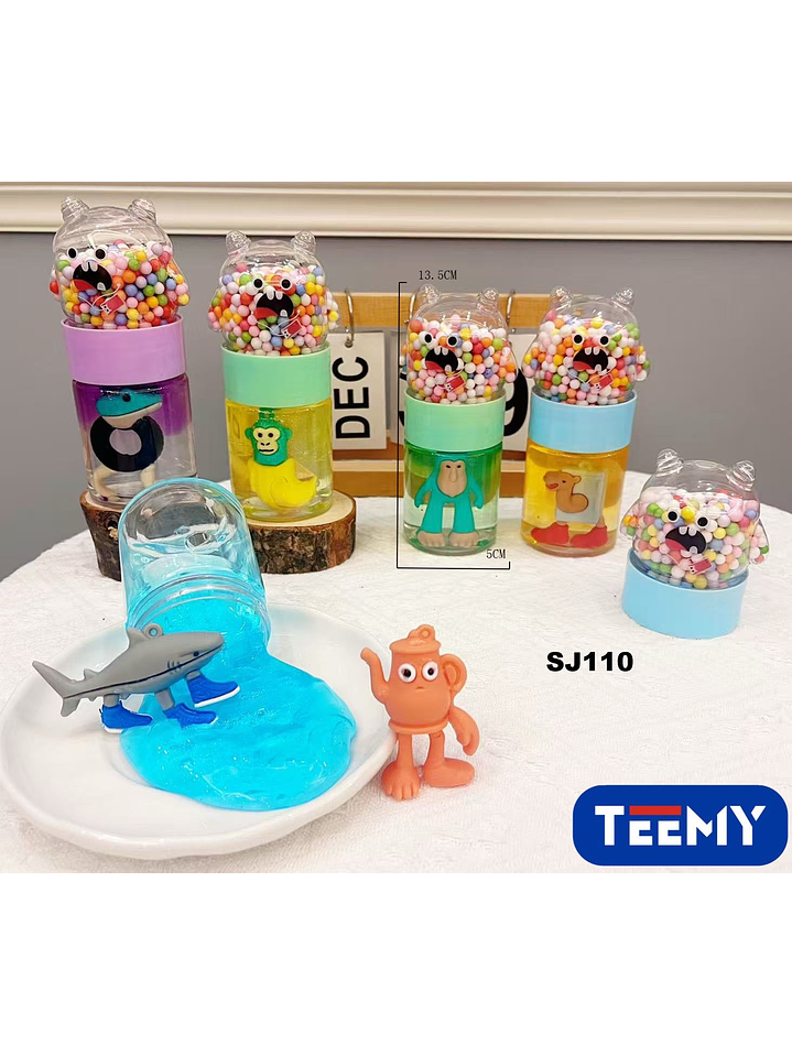 SLIME TRALALERO TRALALA PAQUETE 12 PIEZAS 1