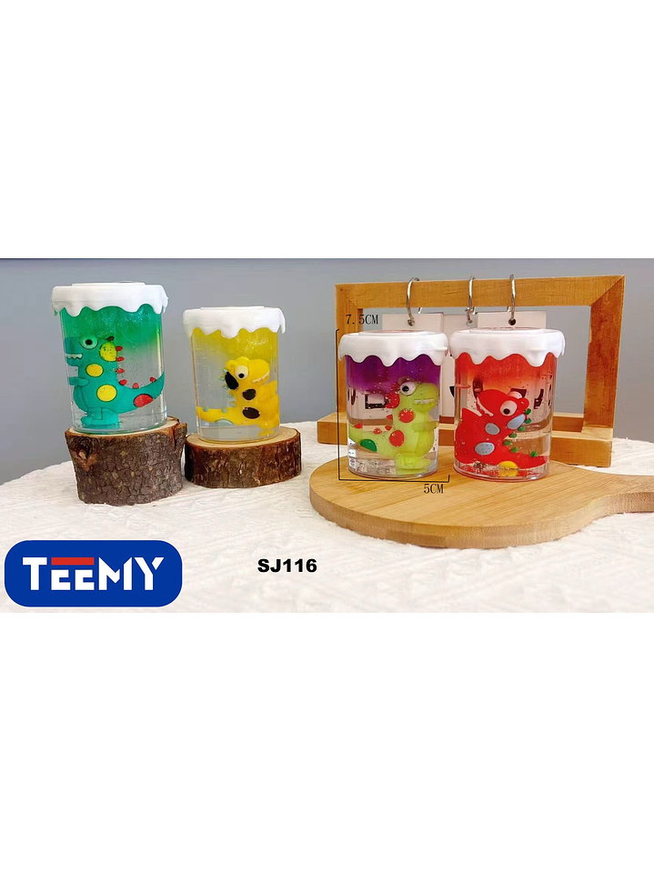 SLIME DINOSAURIOS PAQUETE 12 PIEZAS 1