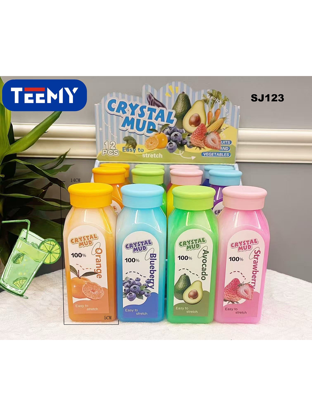 SLIME PAQUETE 12 PIEZAS 1