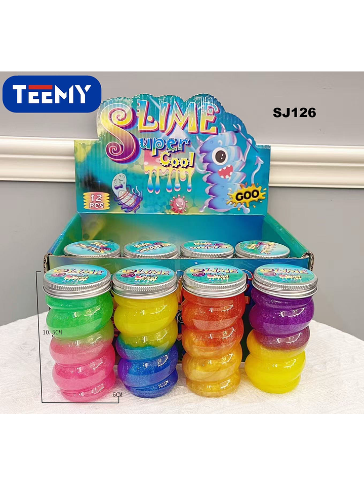 SLIME PAQUETE 12 PIEZAS 1