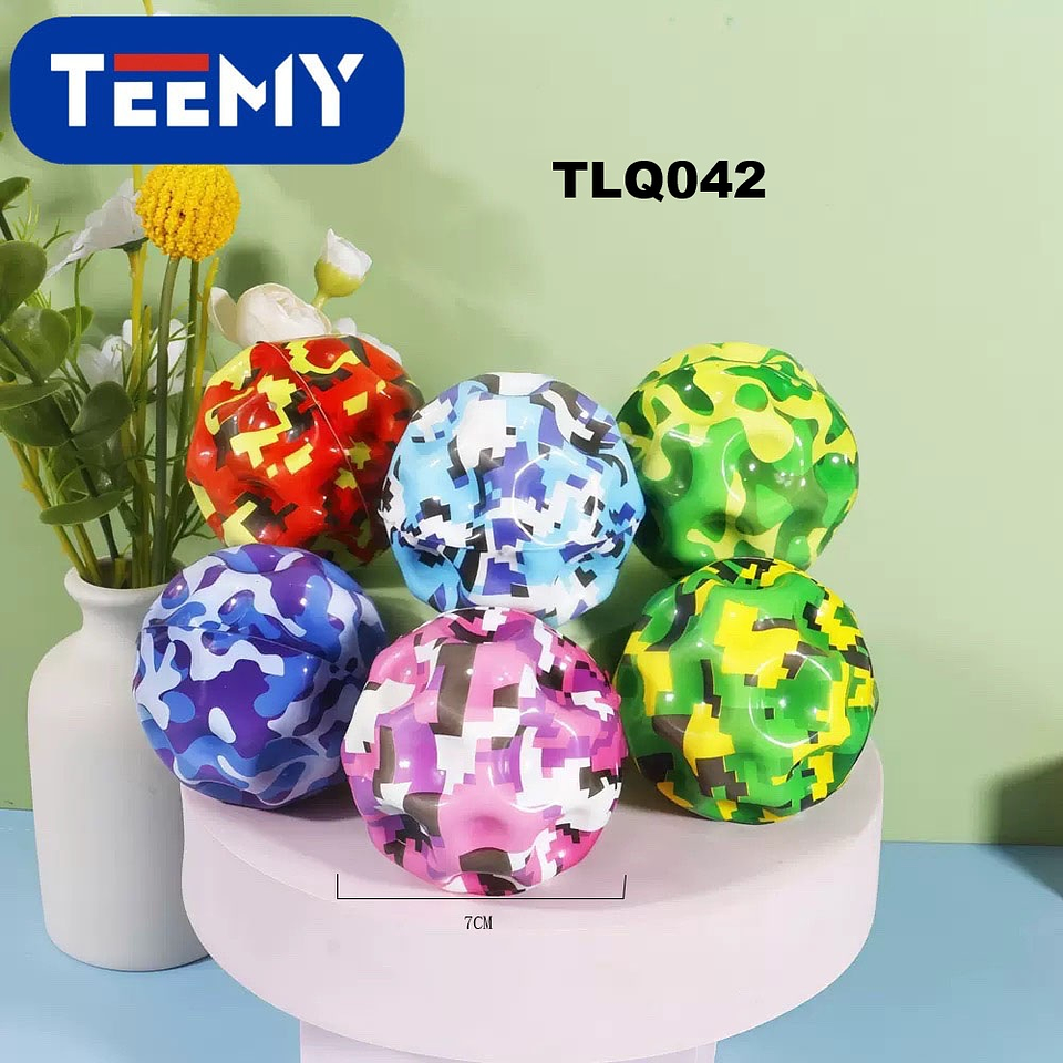 PELOTA SALTARINA PAQUETE 12 PIEZAS (TLQ042) 1