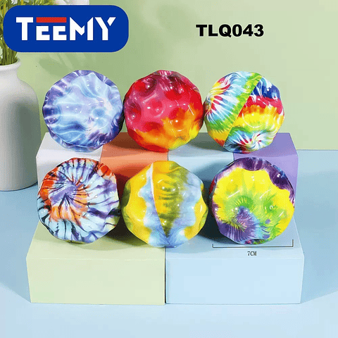 PELOTA SALTARINA PAQUETE 12 PIEZAS (TLQ043)