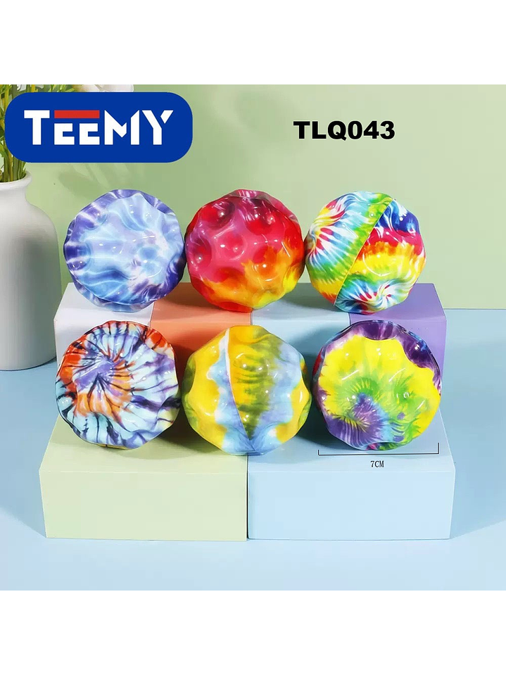 PELOTA SALTARINA PAQUETE 12 PIEZAS 1