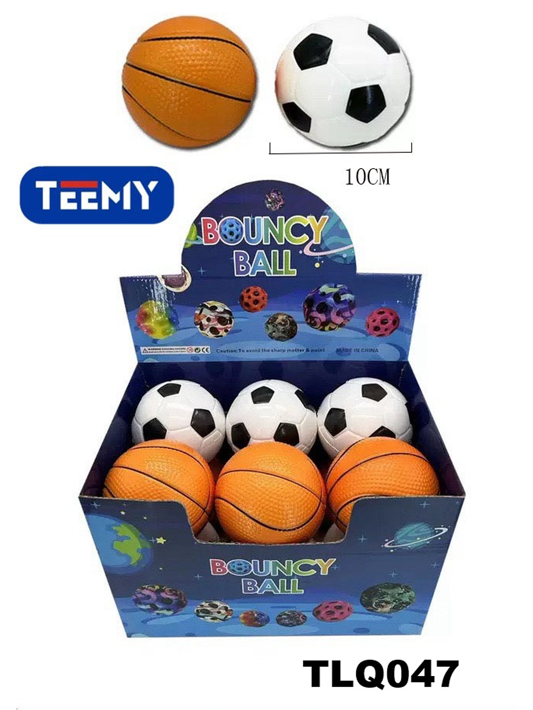 PELOTA SALTARINA PAQUETE 12 PIEZAS 1