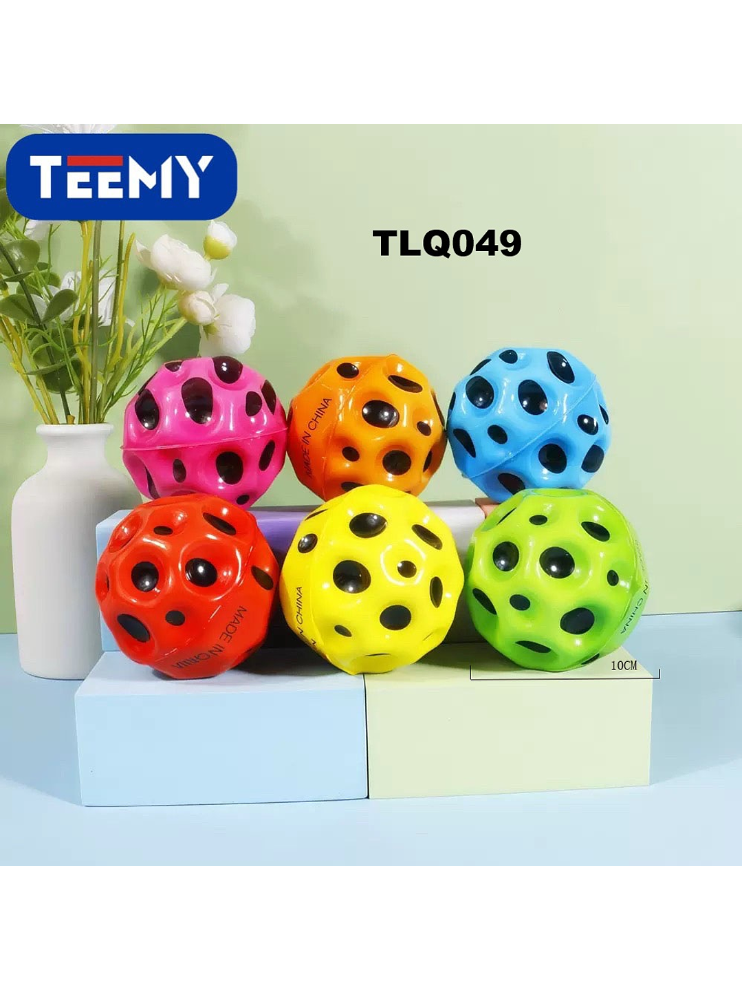 PELOTA SALTARINA PAQUETE 12 PIEZAS 1