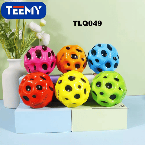 PELOTA SALTARINA PAQUETE 12 PIEZAS (TLQ049)