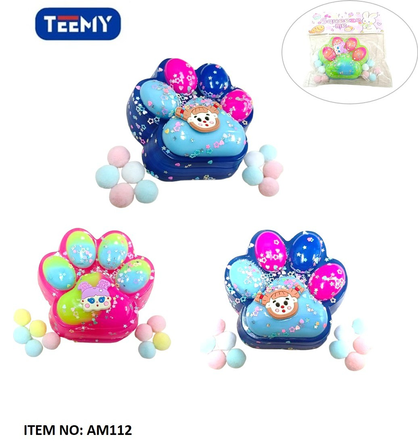SQUISHY PAQUETE 12 PIEZAS (AM112) 1