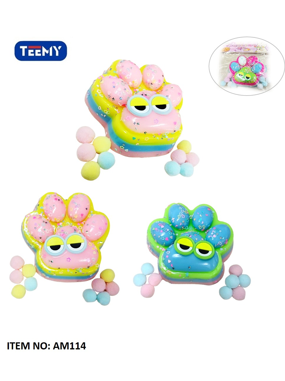 SQUISHY PAQUETE 12 PIEZAS 1