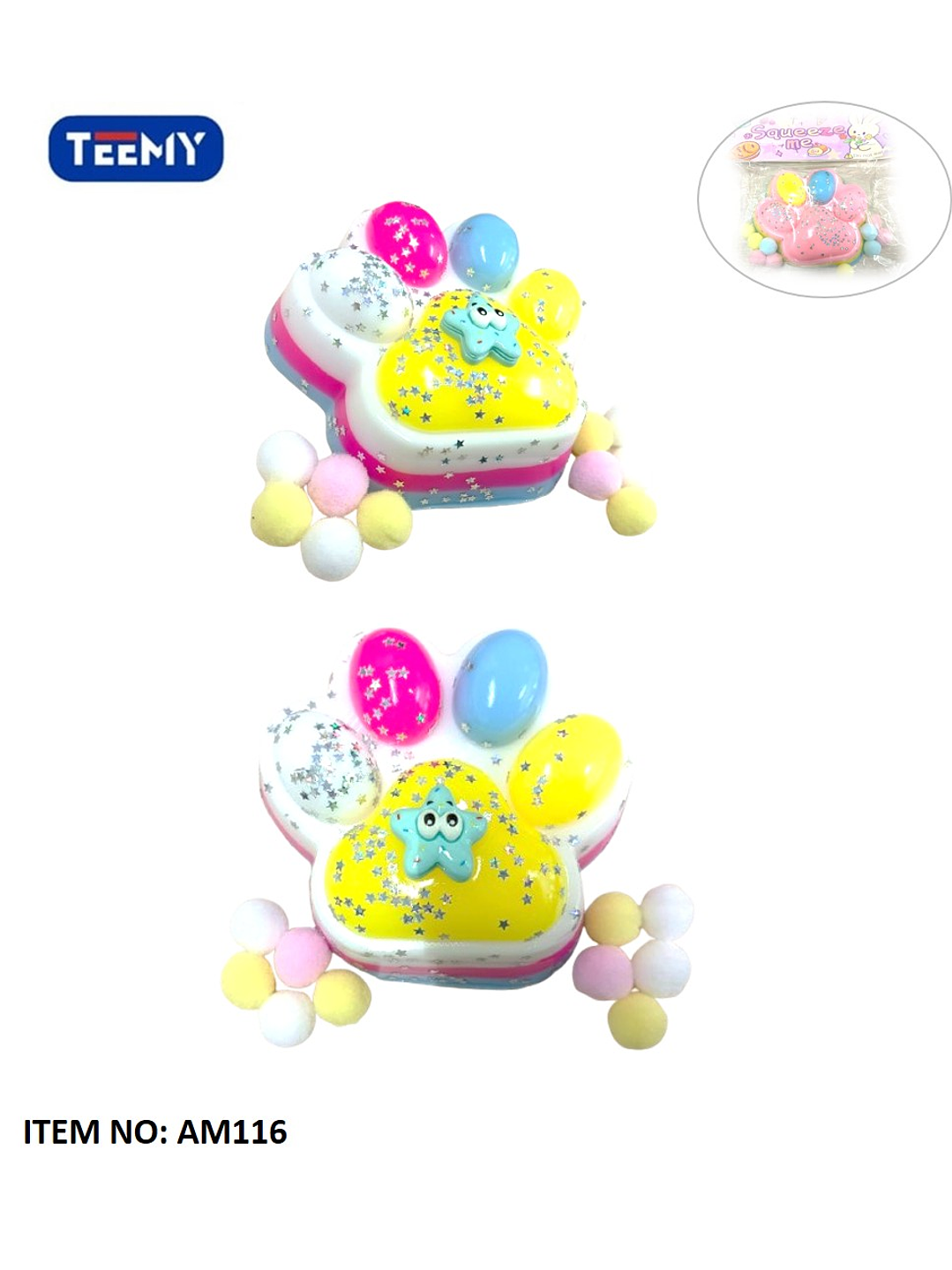 SQUISHY PAQUETE 12 PIEZAS 1