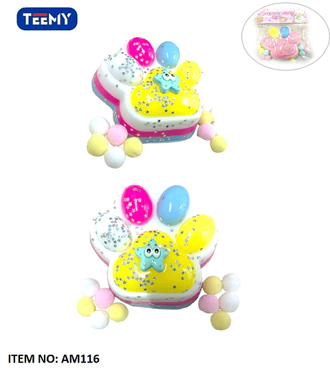 SQUISHY PAQUETE 12 PIEZAS (AM116)