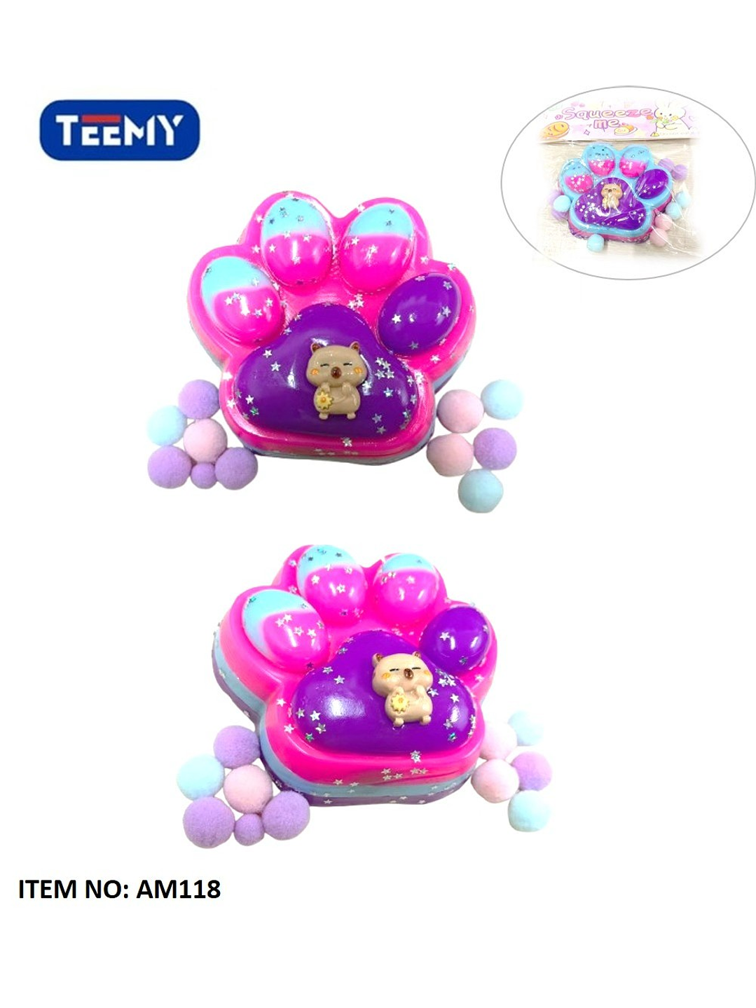 SQUISHY PAQUETE 12 PIEZAS 1