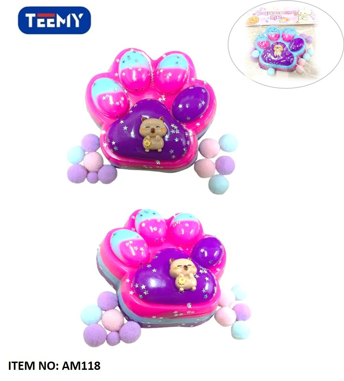 SQUISHY PAQUETE 12 PIEZAS (AM118) 1