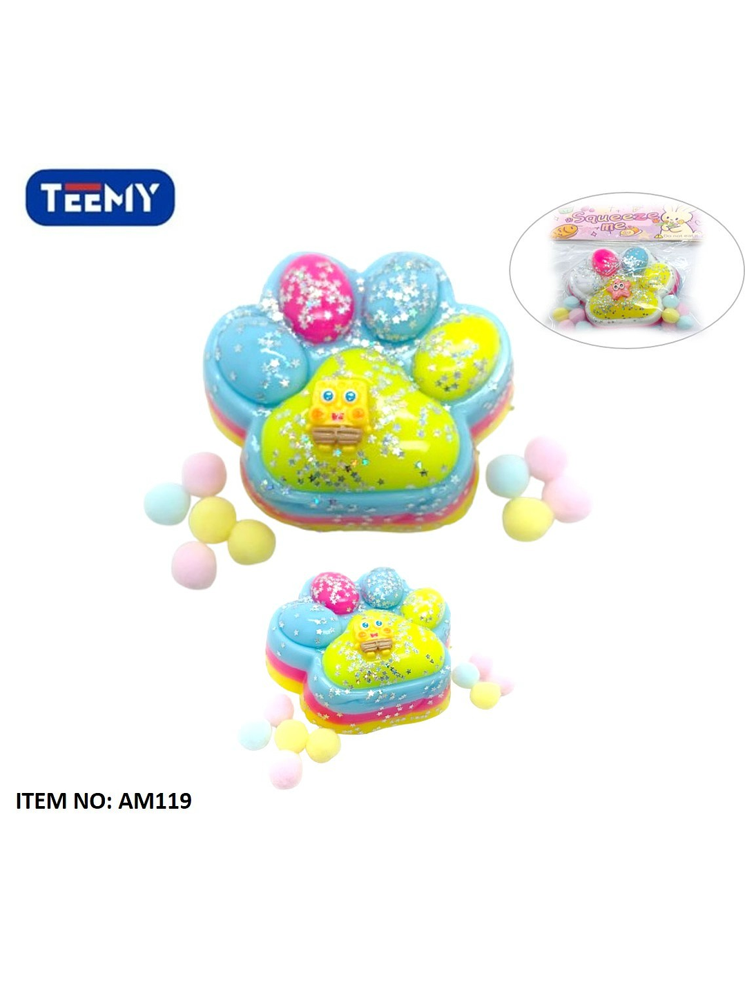 SQUISHY PAQUETE 12 PIEZAS 1