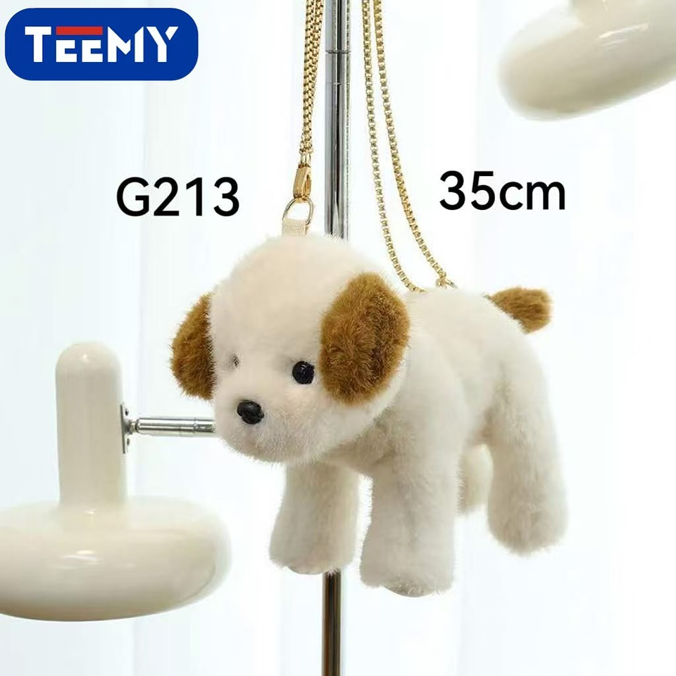 PELUCHE MOCHILA PERRO 35CM, PRECIO PUBLICADO ES AL POR MAYOR Y DEBEN SER 3 UNIDADES DEL MISMO  (G213) 1