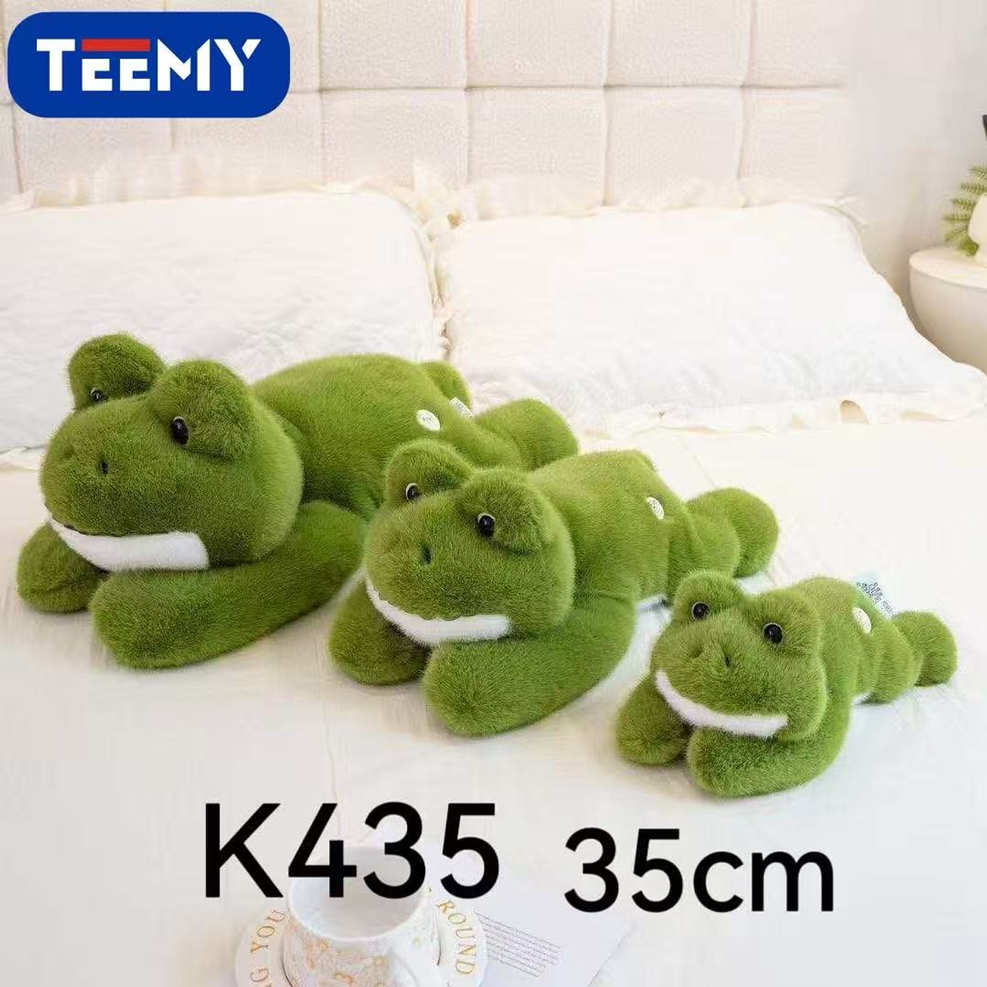 PELUCHE SAPO 35 CM, PRECIO PUBLICADO ES AL POR MAYOR Y DEBEN SER 3 UNIDADES DEL MISMO  (K435) 1