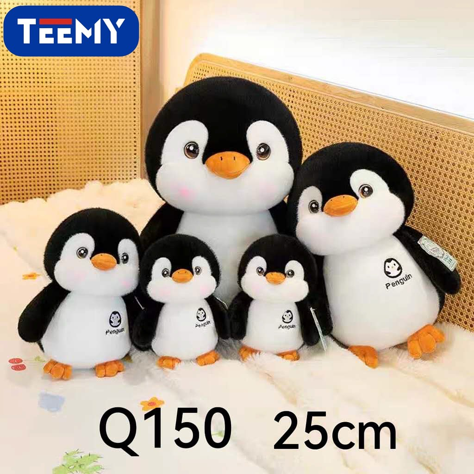PELUCHE PINGUINO 25 CM , PRECIO PUBLICADO ES AL POR MAYOR Y DEBEN SER 3 UNIDADES DEL MISMO  (Q150) 1