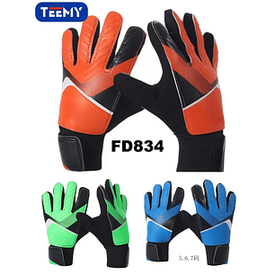 GUANTES DE PORTERO TALLA S, PRECIO PUBLICADO ES AL POR MAYOR Y DEBEN SER 3 UNIDADES DEL MISMO 