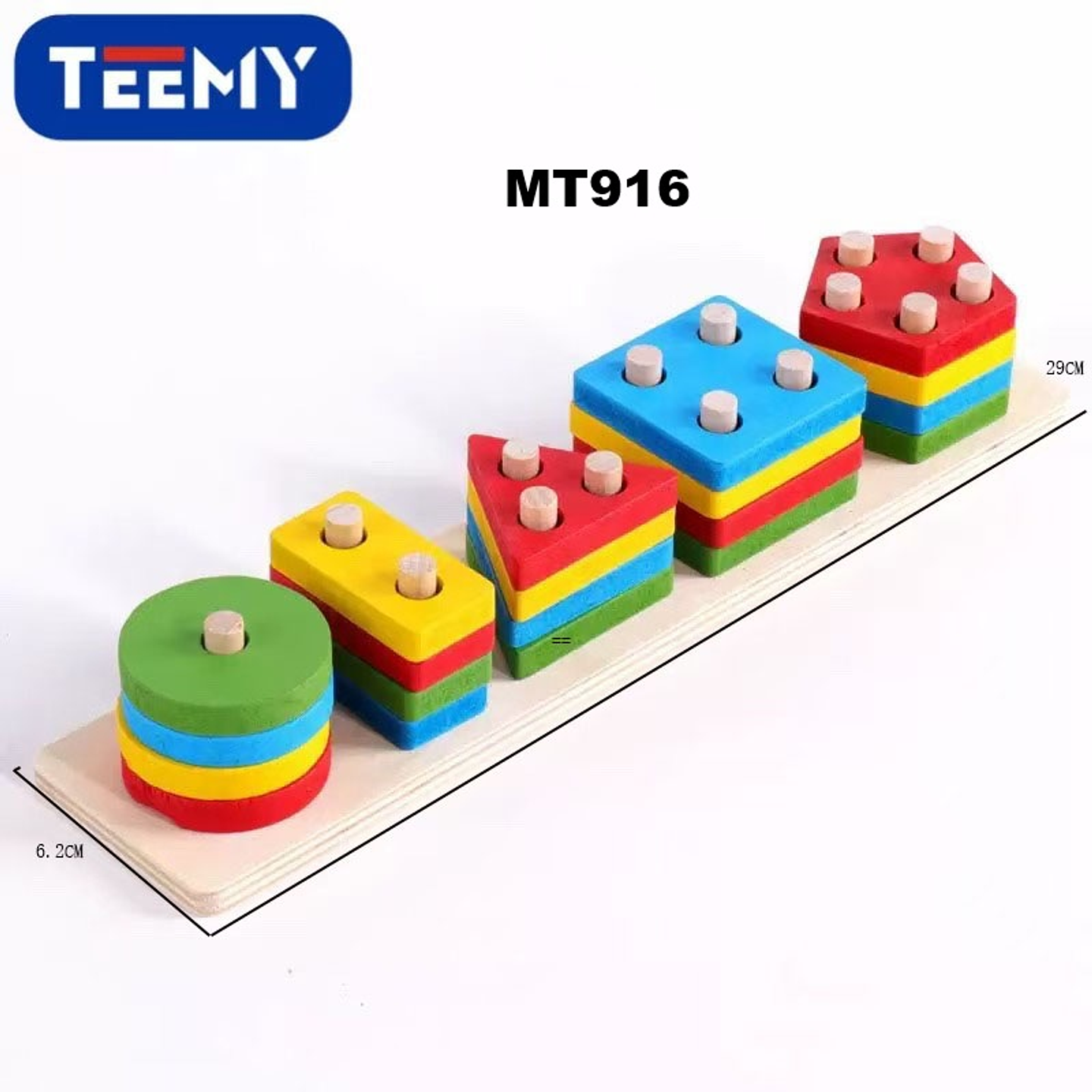 JUGUETE ENCAJE, PRECIO PUBLICADO ES AL POR MAYOR Y DEBEN SER 3 UNIDADES DEL MISMO  (MT916) 1