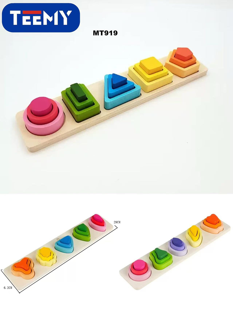 JUGUETE ENCAJE, PRECIO PUBLICADO ES AL POR MAYOR Y DEBEN SER 3 UNIDADES DEL MISMO  (MT919) 1