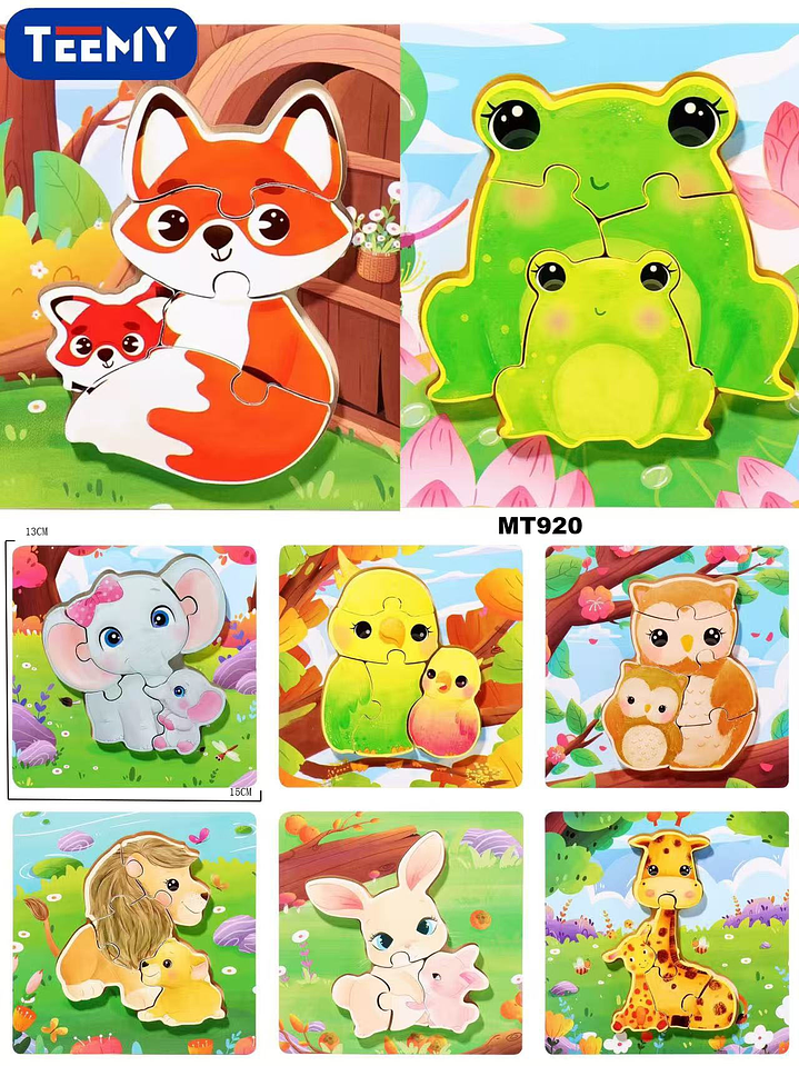 PUZZLE DIDACTICO PAQUETE 24 PIEZAS  1