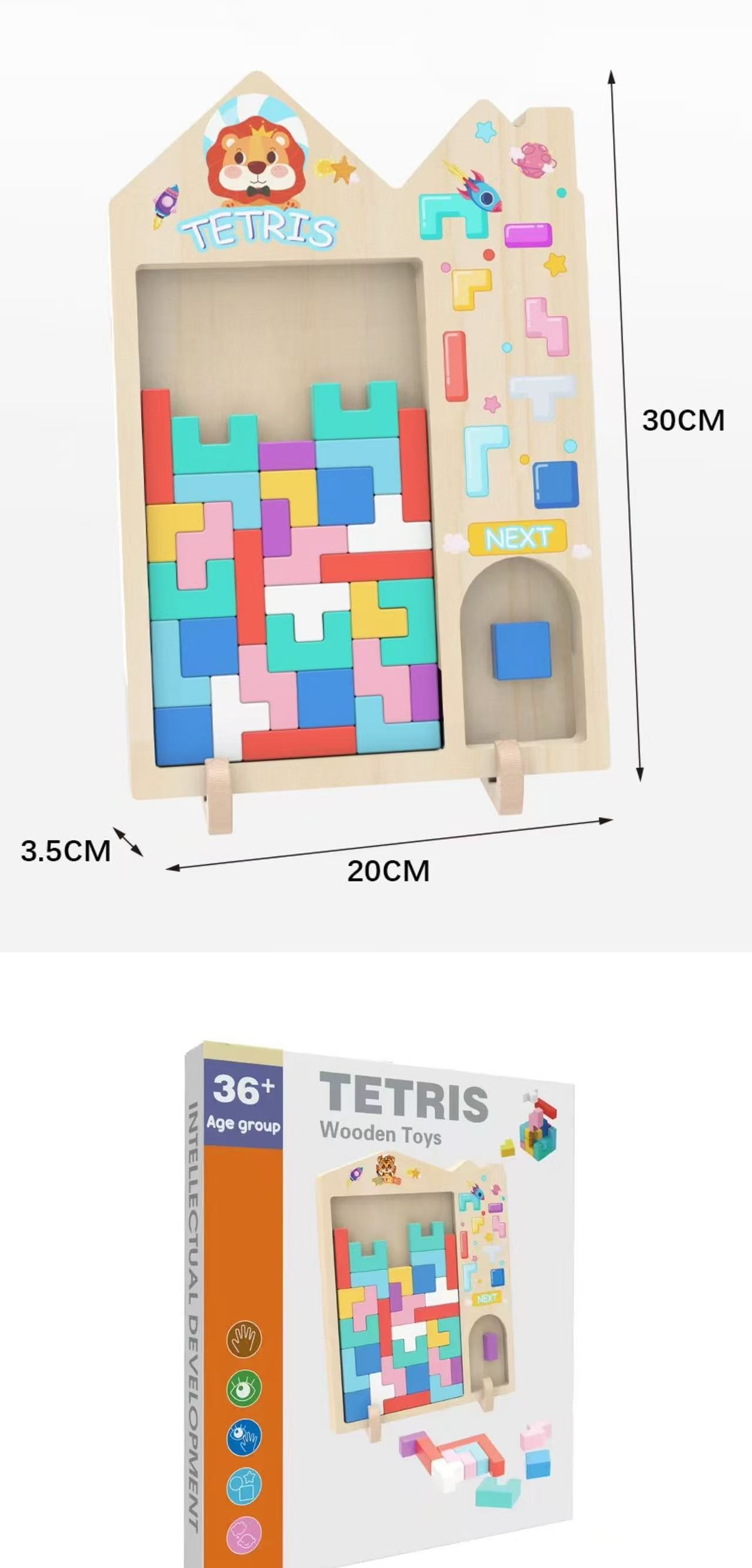 TETRIS DIDACTICO , PRECIO PUBLICADO ES AL POR MAYOR Y DEBEN SER 3 UNIDADES DEL MISMO  (MT921) 1