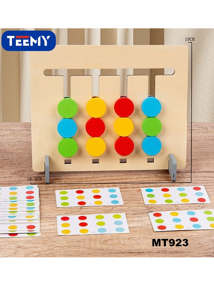 JUEGO DIDACTICO, PRECIO PUBLICADO ES AL POR MAYOR Y DEBEN SER 3 UNIDADES DEL MISMO  1