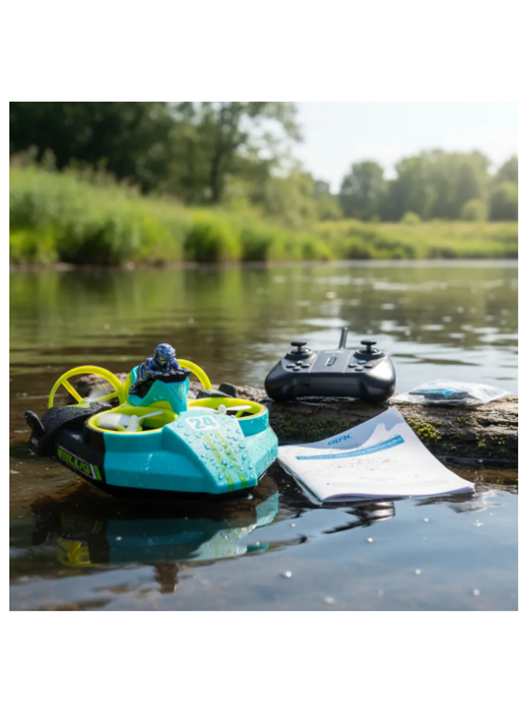 JUGUETE A CONTROL REMOTO 3 EN 1 (DRON, LANCHA Y CARRO), PRECIO PUBLICADO ES AL POR MAYOR Y DEBEN SER 3 UNIDADES DEL MISMO  3