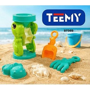 SET JUGUETES DE PLAYA PAQUETE 6 PIEZAS