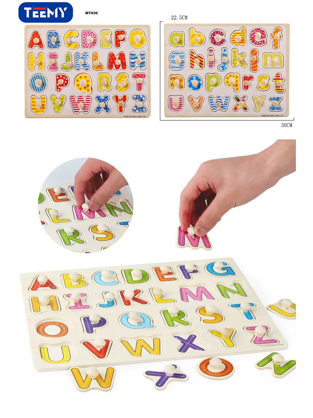 JUEGO DIDACTICO LETRAS, PRECIO PUBLICADO ES AL POR MAYOR Y DEBEN SER 3 UNIDADES DEL MISMO  1