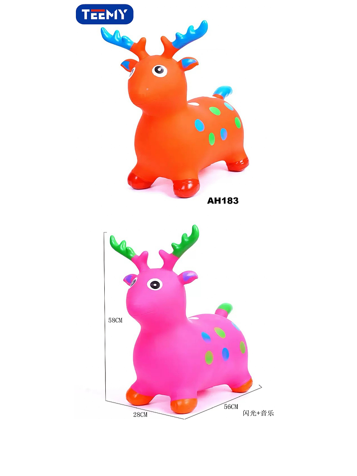 RENO CABALLITO PARA BEBES , PRECIO PUBLICADO ES AL POR MAYOR Y DEBEN SER 3 UNIDADES DEL MISMO  1