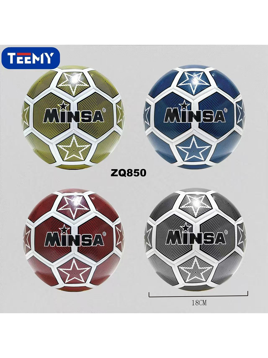 BALON DE FUTBOL  , PRECIO PUBLICADO ES AL POR MAYOR Y DEBEN SER 3 UNIDADES DEL MISMO  1