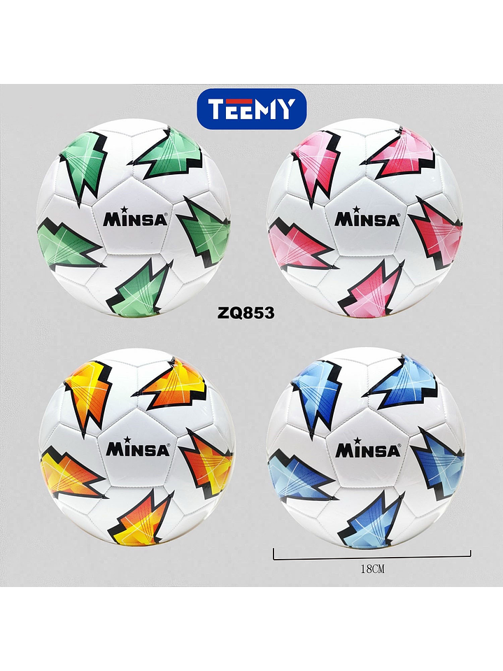 BALON DE FUTBOL  , PRECIO PUBLICADO ES AL POR MAYOR Y DEBEN SER 3 UNIDADES DEL MISMO  1