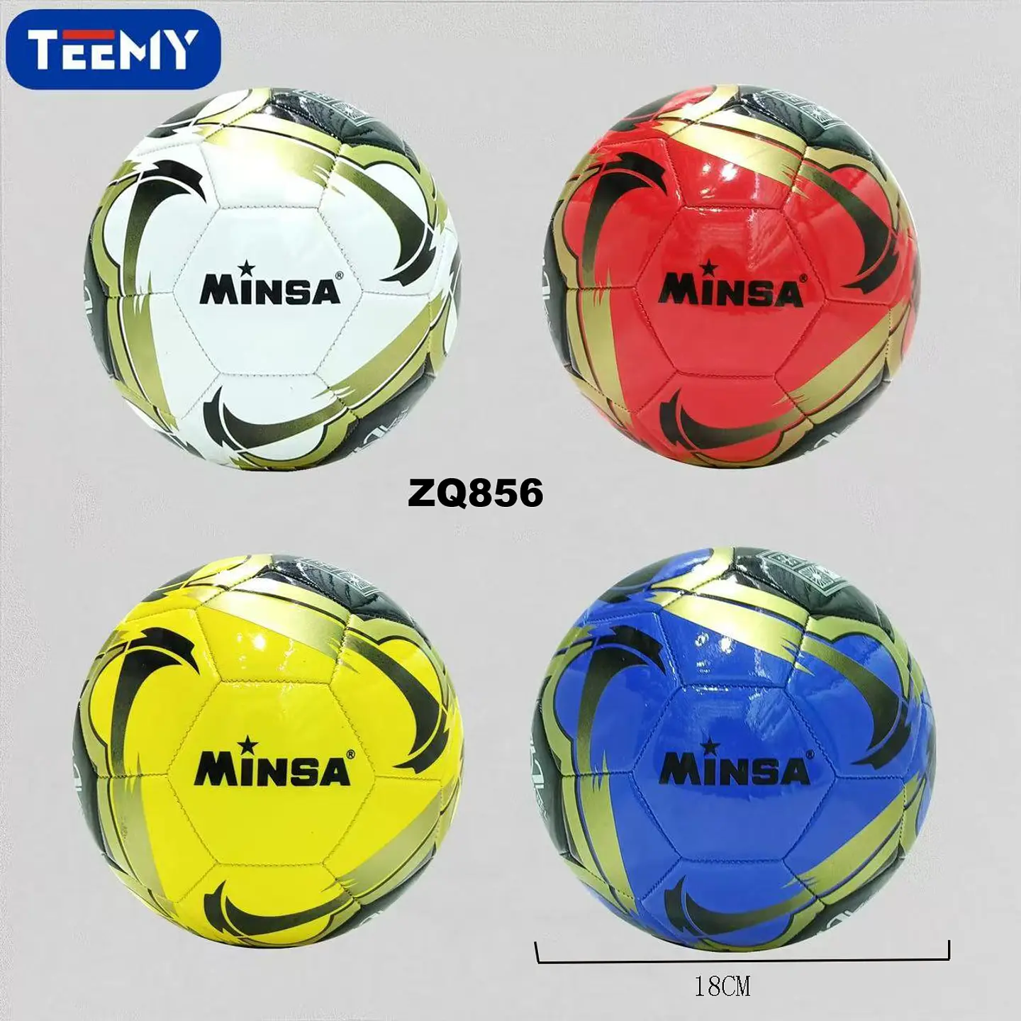 BALON DE FUTBOL  , 3 DEL MISMO POR MAYOR  (ZQ856) 1