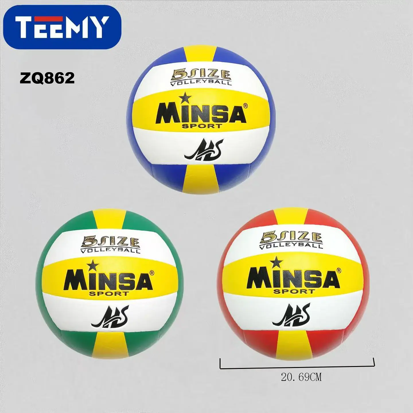 BALON DE VOLEIBALL, 3 DEL MISMO POR MAYOR  (ZQ862) 1