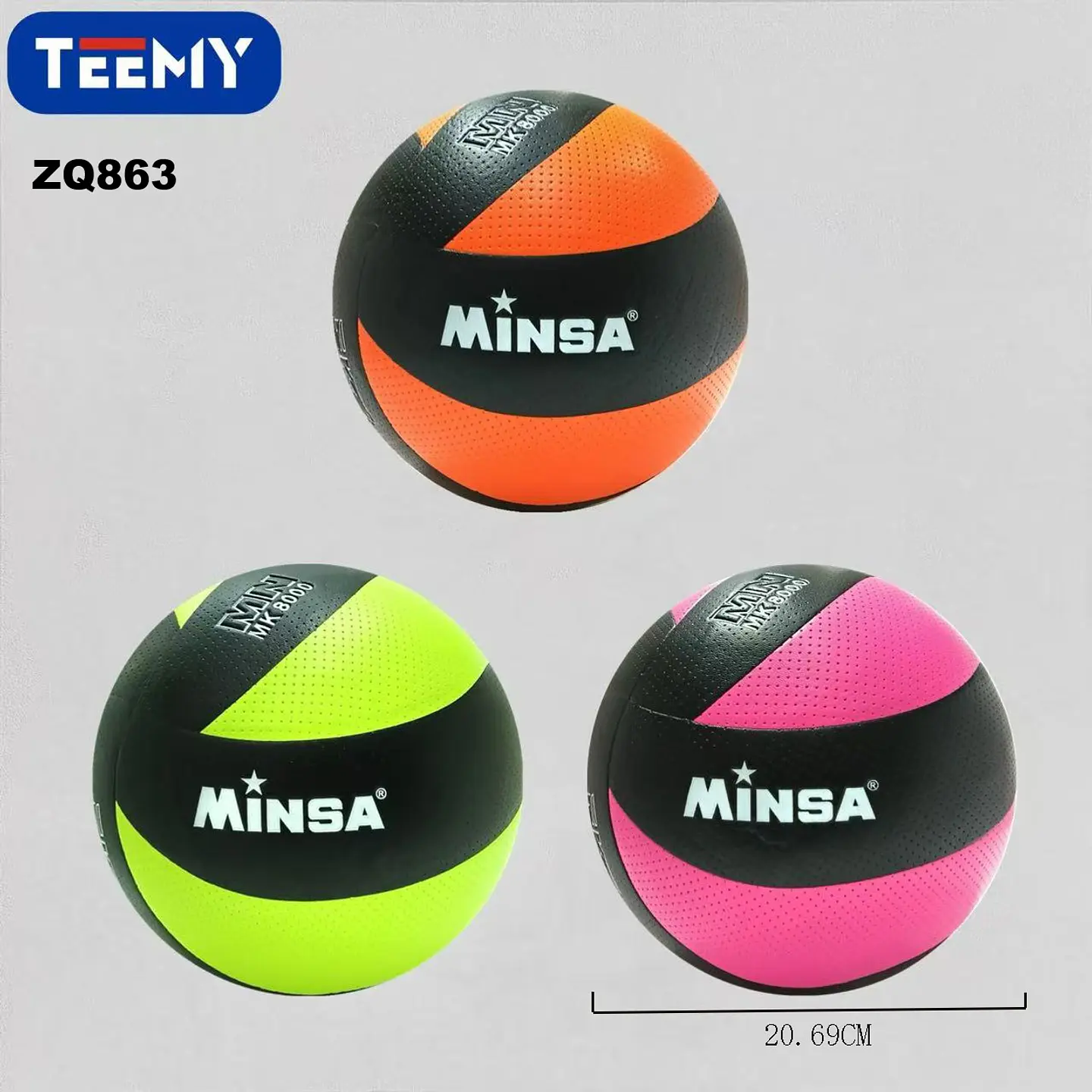 BALON DE VOLEIBALL, 3 DEL MISMO POR MAYOR  (ZQ863) 1