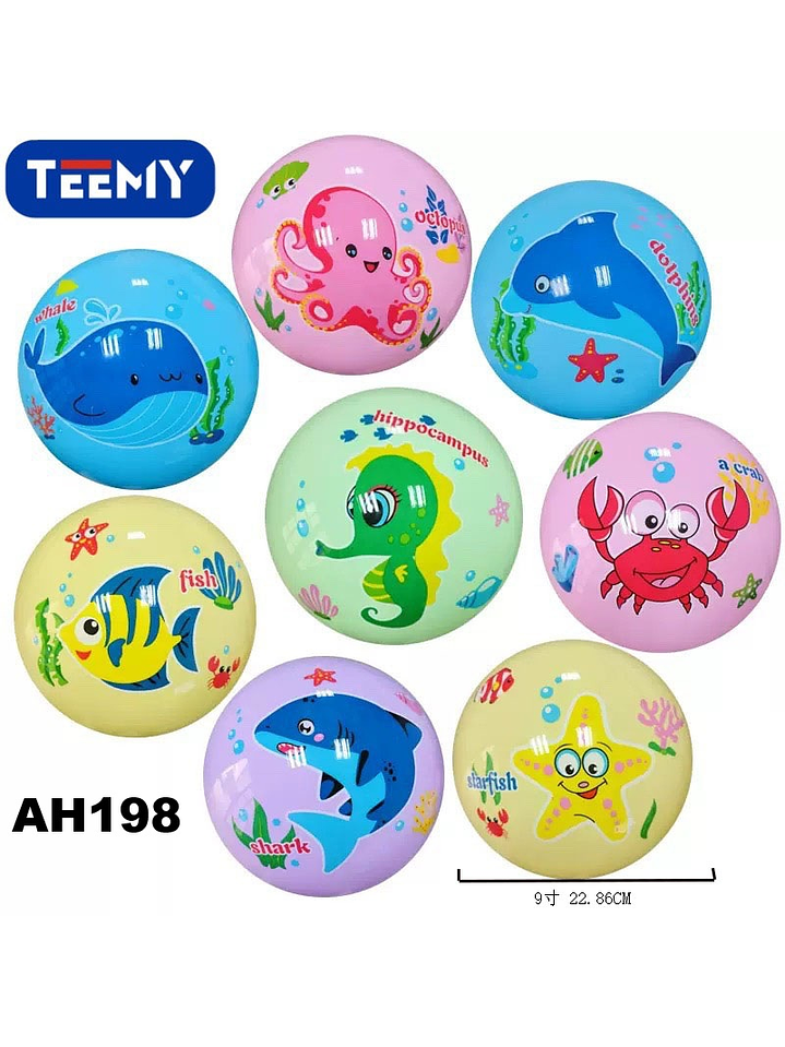 PELOTA DE PLAYA PAQUETE 12 PIEZAS  1