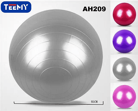 BALON DE YOGA 85 CM, PRECIO PUBLICADO ES AL POR MAYOR Y DEBEN SER 3 UNIDADES DEL MISMO  (AH209)