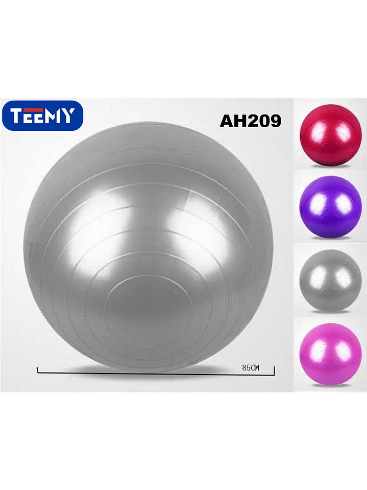 BALON DE YOGA 85 CM, PRECIO PUBLICADO ES AL POR MAYOR Y DEBEN SER 3 UNIDADES DEL MISMO  1