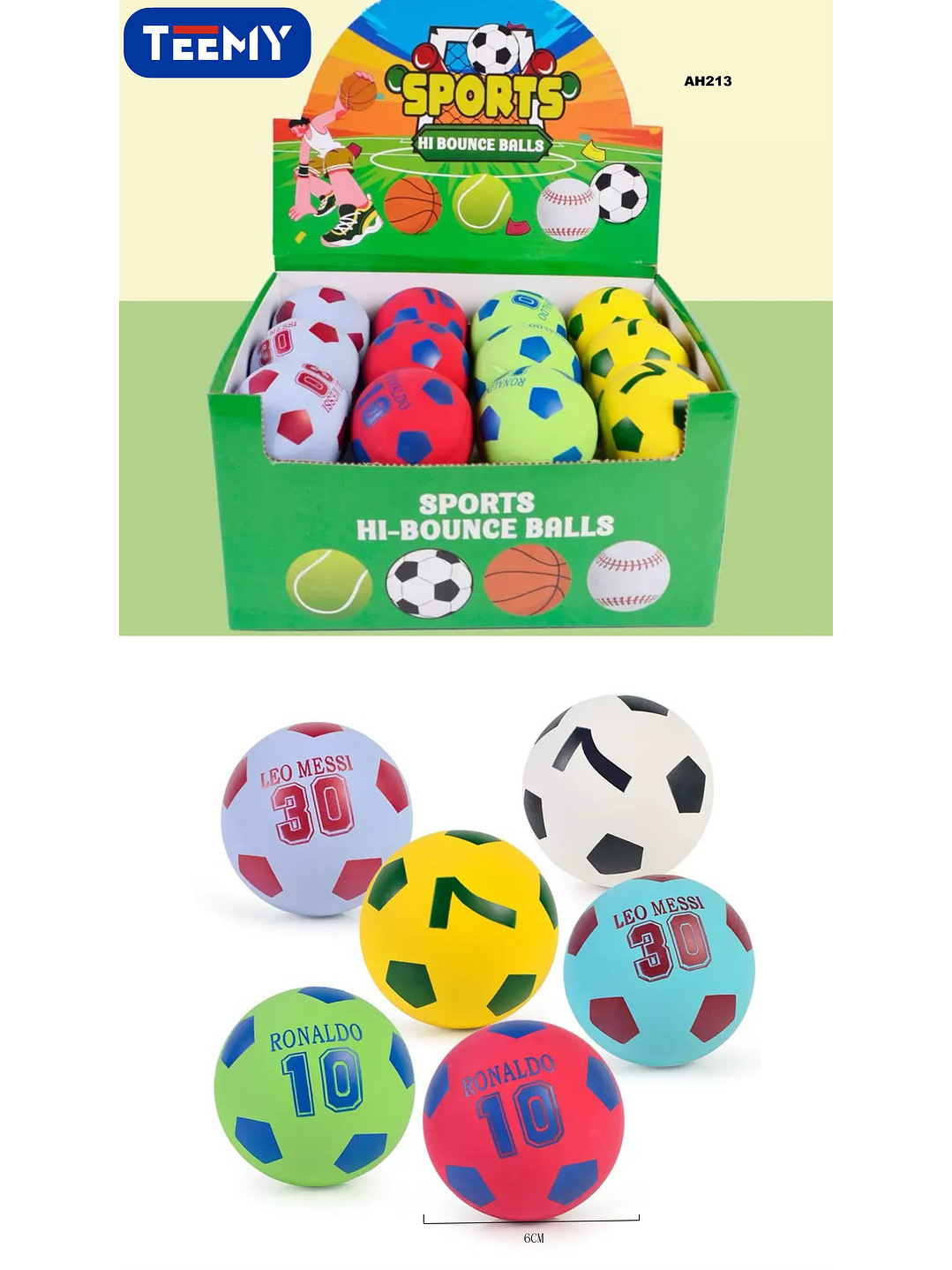 PELOTA SALTARINA PAQUETE 24 PIEZAS 1