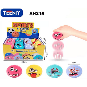 PELOTA SALTARINA PAQUETE 24 PIEZAS