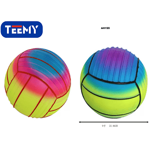 BALON DE VOLEIBALL PAQUETE 10 PIEZAS 9 PULGADAS