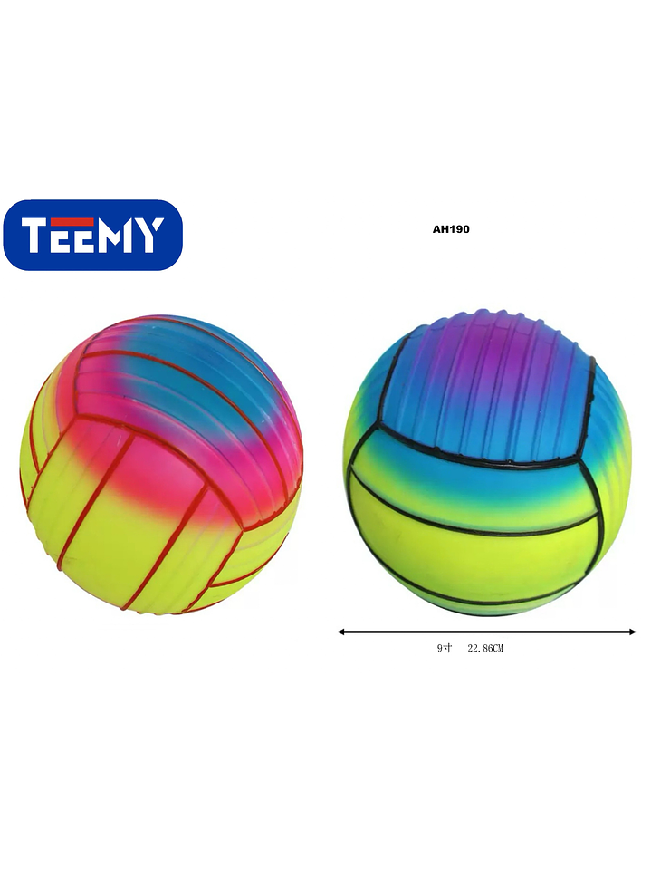 BALON DE VOLEIBALL PAQUETE 10 PIEZAS 9 PULGADAS 1